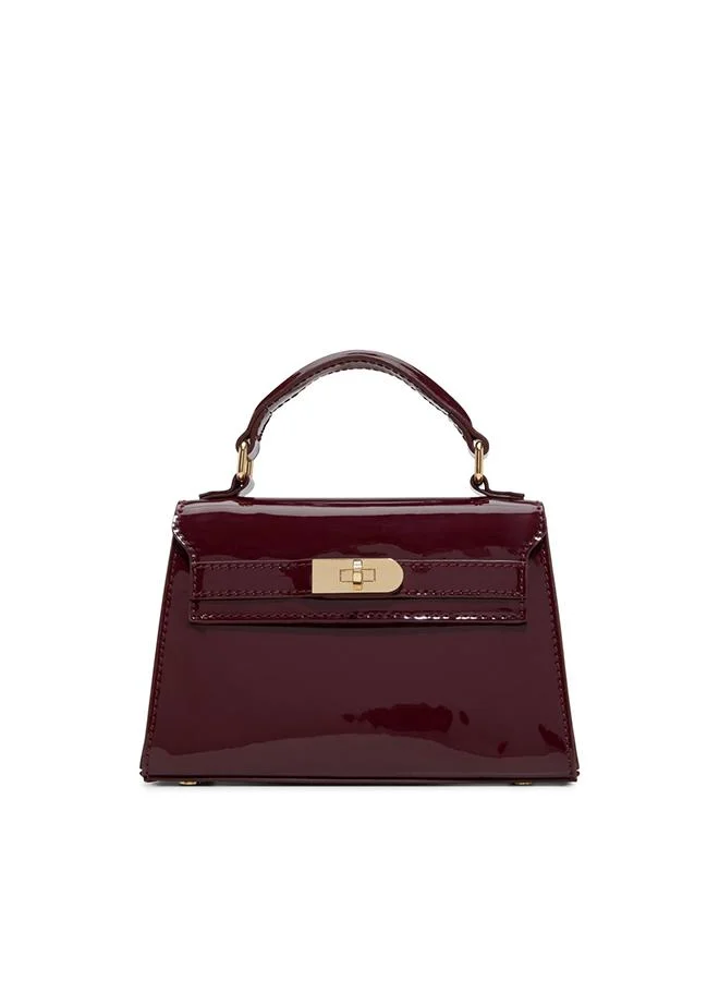 Josye Ladies Red Top Handle Bag