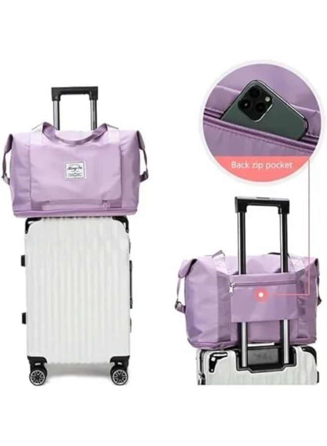 شنطة سفر يدوي ووتر بروف – بنفسجي - Image 3
