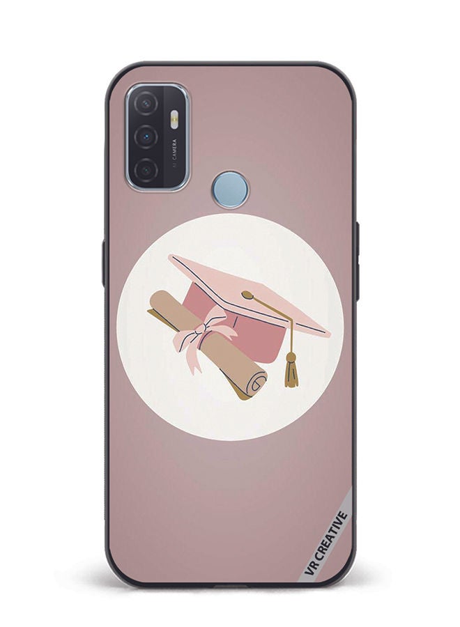 VR CREATIVE غطاء حماية لهاتف أوبو A53 بتصميم متعدد الألوان - Image 1