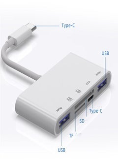 Android Huawei Card Reader SD Card Mobile OTG Multi in One TYPE-C Card Reader USB Four Unity