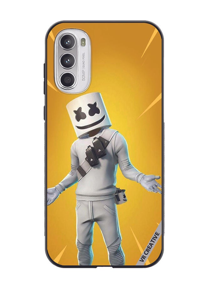 VR CREATIVE Protective Case Cover For Motorola Moto G82 Fortnite Character Design Multicolour - Image 1