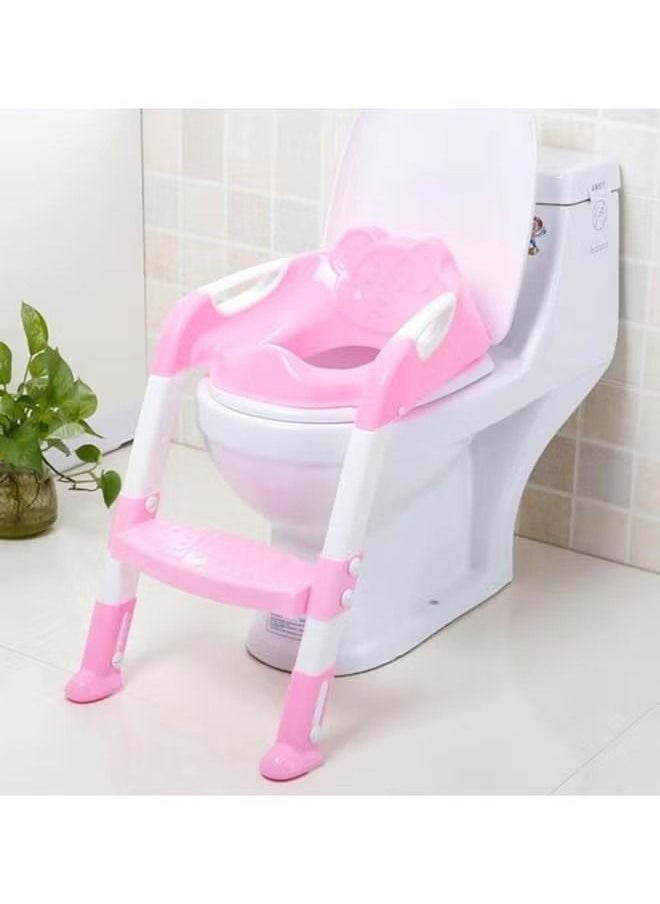 Gonice Kids Toilet Seat With Adjustable Ladder  - Image 4