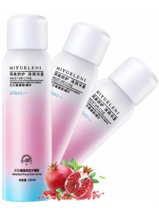 maycreate Skin Brightening & Hydrating Spray with Pomegranate Extract – Lightweight Formula with Sodium Hyaluronate for Deep Moisture - Image 2