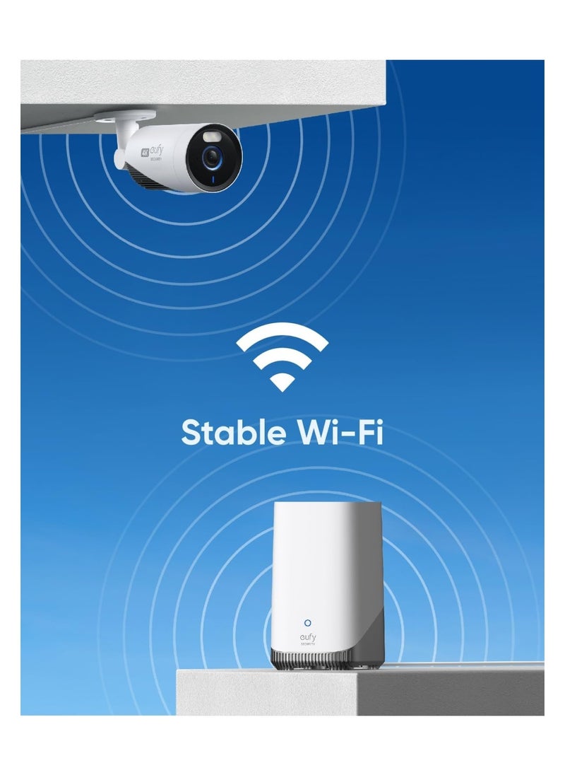 Anker - eufy Security eufyCam E330 (Professional) 4-Cam Kit 4K Outdoor Security Camera System, 10CH Wired Wi-Fi NVR with 1TB Hard Drive for 24/7 Recording, Cross-Camera Tracking, No Monthly Fee - Image 1