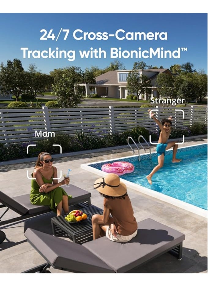 Anker - eufy Security eufyCam E330 (Professional) 4-Cam Kit 4K Outdoor Security Camera System, 10CH Wired Wi-Fi NVR with 1TB Hard Drive for 24/7 Recording, Cross-Camera Tracking, No Monthly Fee - Image 1