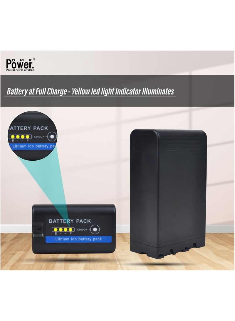 DMKPower DMK Power BP-U90 Higher Capacity (13500mAh) Rechargeable Battery Compatible With Sony PMW-100, PMW-150, PMW-160, PMW-200, PMW-300, PMW-EX1, PMW-EX1R, PMW-EX3, PMW-EX160, etc., Camcorders - Image 4