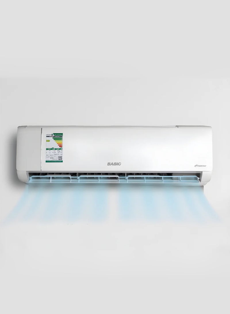 BASIC Split Air Conditioner 22000 BTU - Inverter - Hot/Cold - White - BSACQ-CI24HC - Image 2
