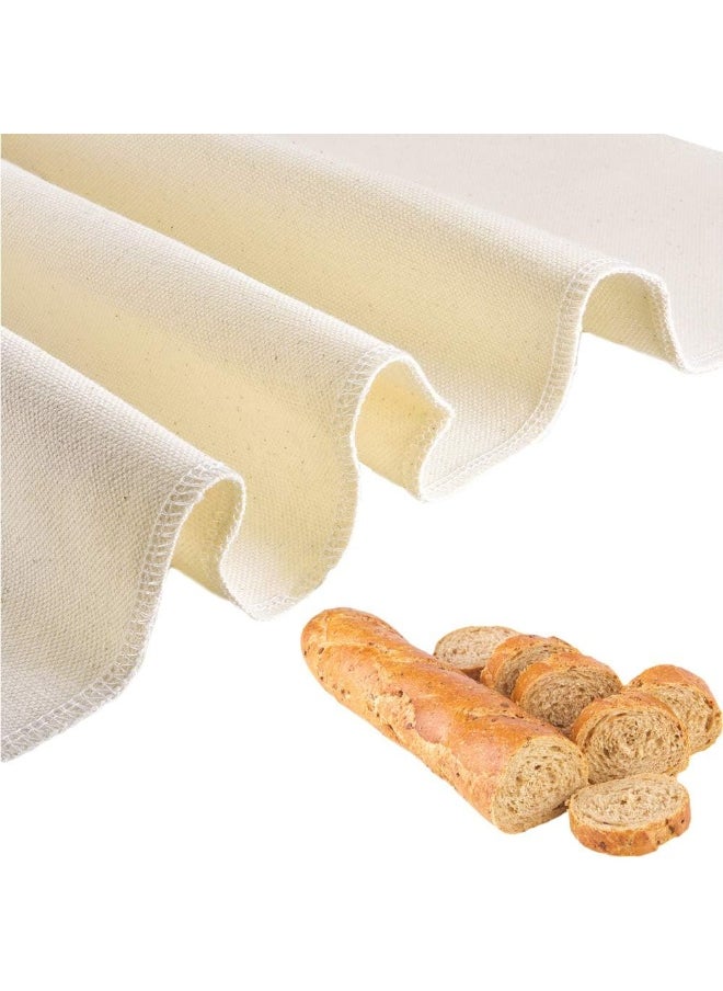 Panxxsen Panxxsen Professional Bakers Couche Extra Large 35 x 26 Inch, Heavy Duty Linen Pastry Proofing Cloth for Bread Dough Baking, Thick Baking Bread Cloth for Baguettes, Loaves, Ciabatta  - Image 1