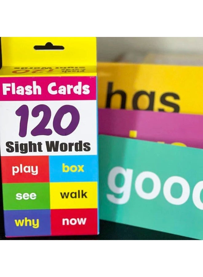 Clicko Sight Words Flash Cards (Fry List) – Early Reading Learning Set Pre‑K to Grade 3 – Educational Vocabulary Tool for Kids - Image 2
