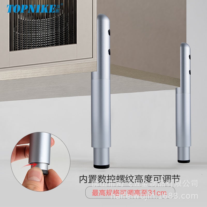 Adjustable Cabinet Legs, Furniture Legs, Support Legs, Coffee Table Legs, Table Legs, Height Increasing Pads, Bathroom Cabinet Legs, Table Legs, Metal - Image 4