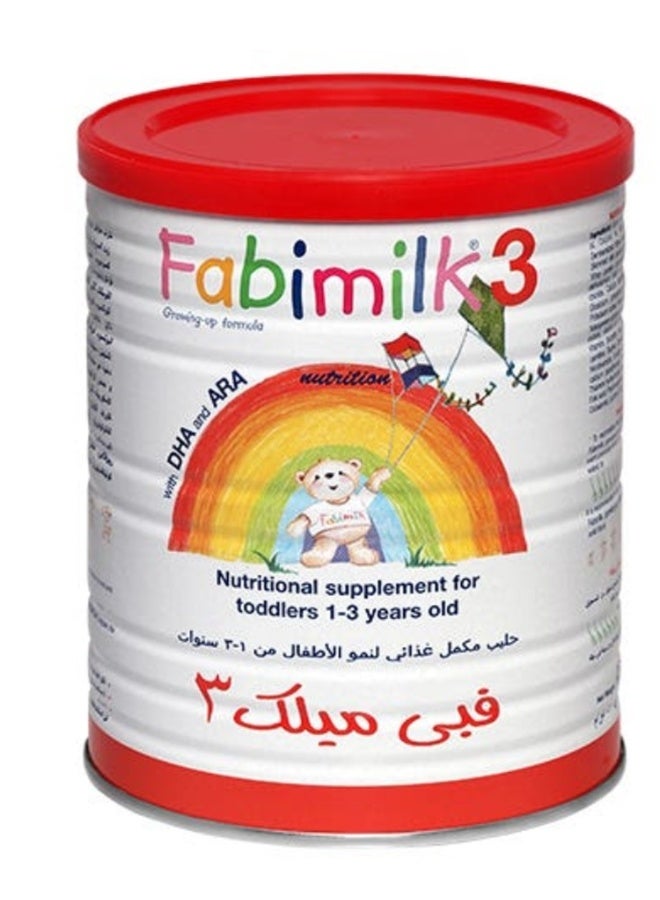 فابي ميلك حليب أطفال مرحلة (3) 400 جم