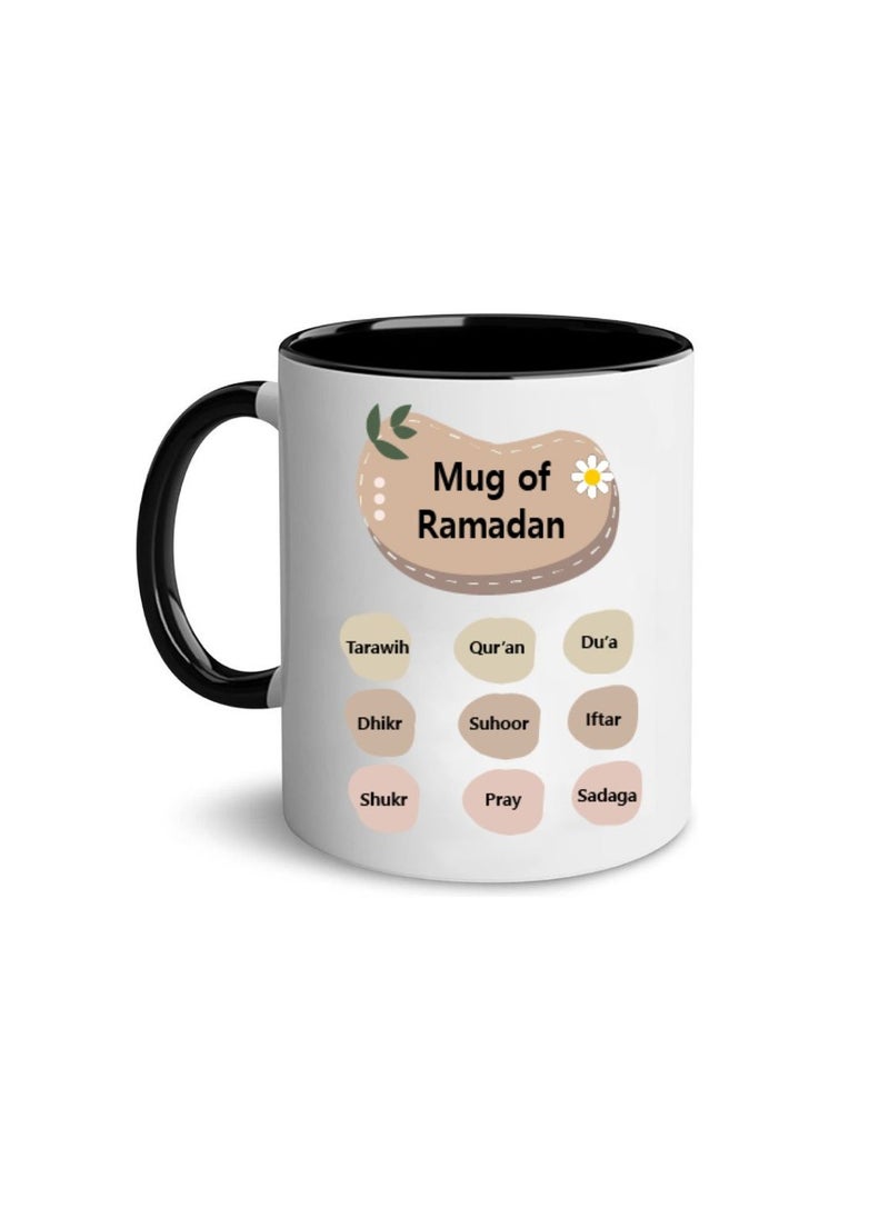 PRINTSHOP4ME Ramadan Ceramic Tone Coffee Mug-Ramadan Design,Ideal For Gifting,Daily Use Or Ramadan Celebrations|Ceramic Coffee Mug|Hot And Cold Mug  - Image 1