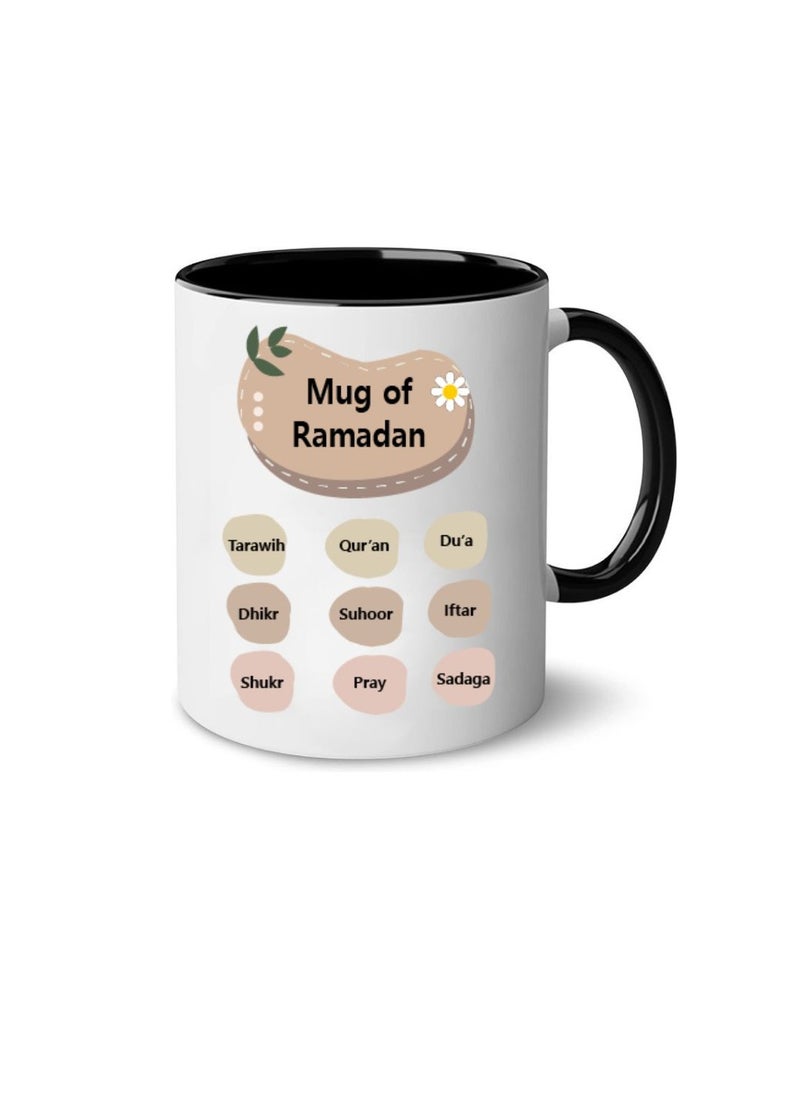 PRINTSHOP4ME Ramadan Ceramic Tone Coffee Mug-Ramadan Design,Ideal For Gifting,Daily Use Or Ramadan Celebrations|Ceramic Coffee Mug|Hot And Cold Mug  - Image 2