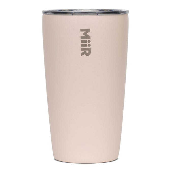 TUMBLER 12OZ INSULATED STAINLESS STEEL WITH PRESS FIT SLIDE LID SPLASH PROOF DESIGN HOLDS HOT COLD BEVERAGES STYLISH FUNCTIONAL CUP HOLDER COMPATIBLE