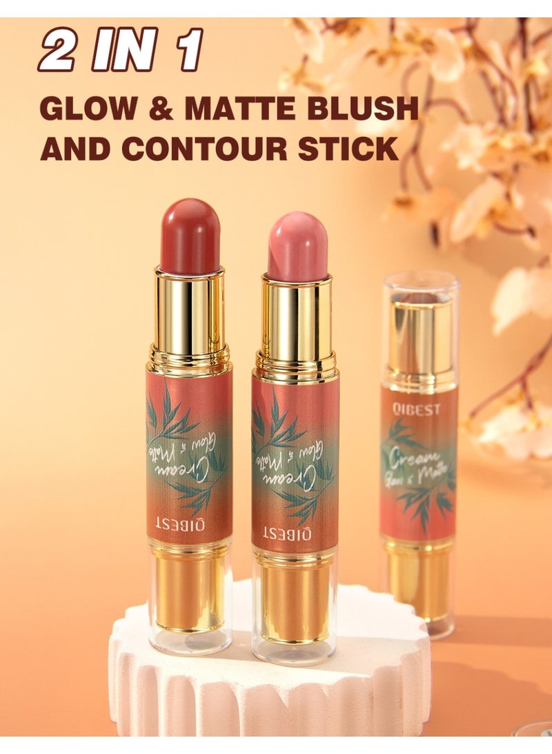 كيو آي بست قلم كونتور متعدد الاستخدامات، ثنائي اللون، بلمسة نهائية حريرية، مقاومة للماء، تدوم طويلًا. مثالي لللمسات التجميلية اليومية. - Image 2