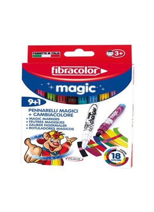 Fibracolor Magic Pen 9+1 Color 10540 