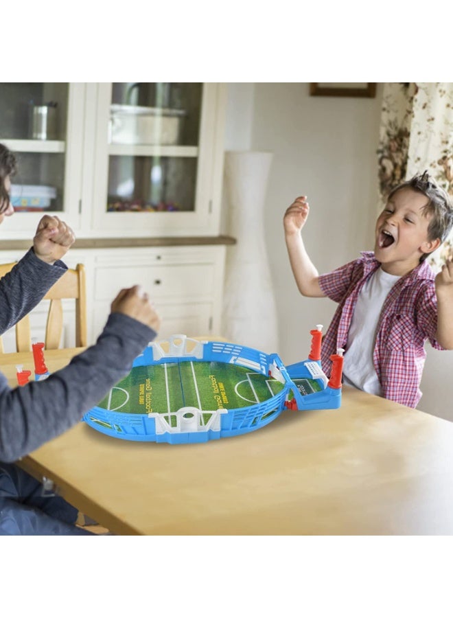 6 Balls Football Table Interactive Game, Tabletop Football Soccer Pinball for Indoor Game Room, Desktop Sport Board Game for Adults Kids Family Game Night Fun (15"x 7" x 3") - Image 2