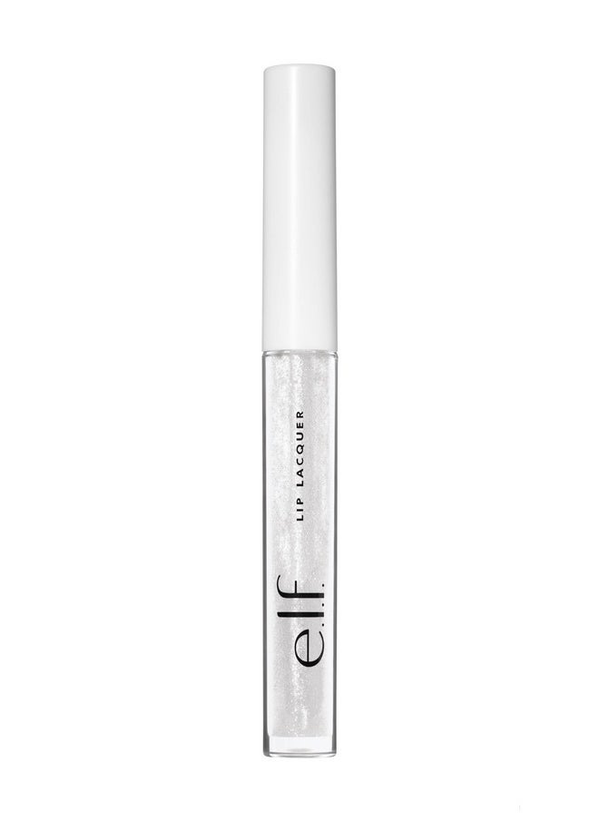 elf - e.l.f. Lip Lacquer - Bubbles - Moisturizing, Shiny, Non-Sticky, Long Lasting  0.08 Fl Oz - Image 1