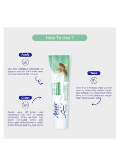 Nair Hair Remover Cream Tube Argan Oil 110gm  - Image 5