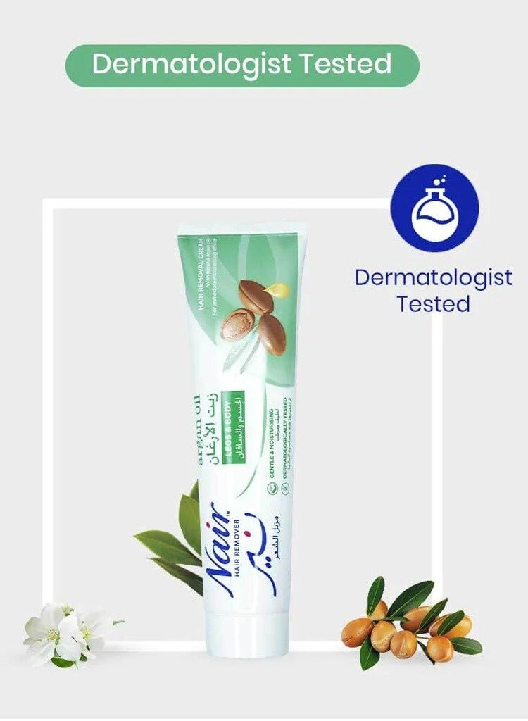 Nair كريم إزالة الشعر بزيت الأركان 110 جرام - Image 3