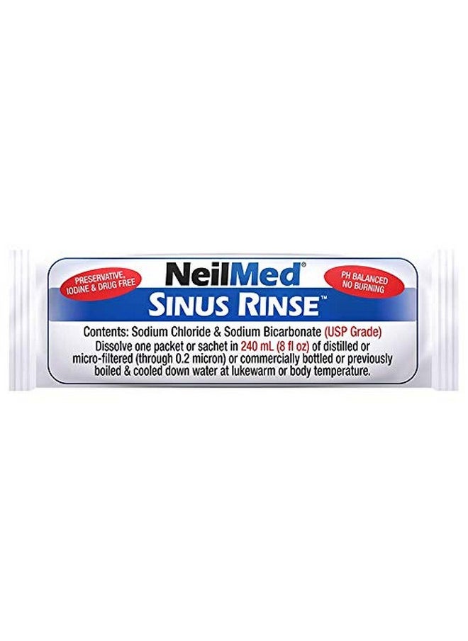 NeilMed NeilMed Classic Porcelain Neti Pot Green with 30 Premixed Packets  - Image 5
