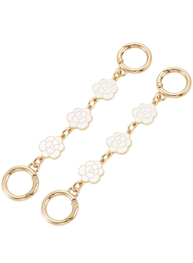 أطوال حزام الحقيبة، 2 قطعة، موسع حزام بطول 5.9 بوصة لحقيبة الكتف وإكسسوارات تزيين شكل الحقيبة، موسع سلسلة حزام البديل لحقيبة اليد - Image 1