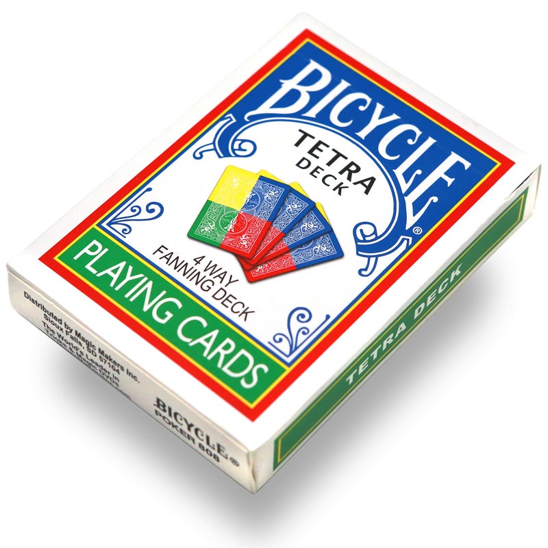 MAGIC MAKERS Bicycle Color Deck - Red Green Blue Yellow Back Playing Cards - Image 3