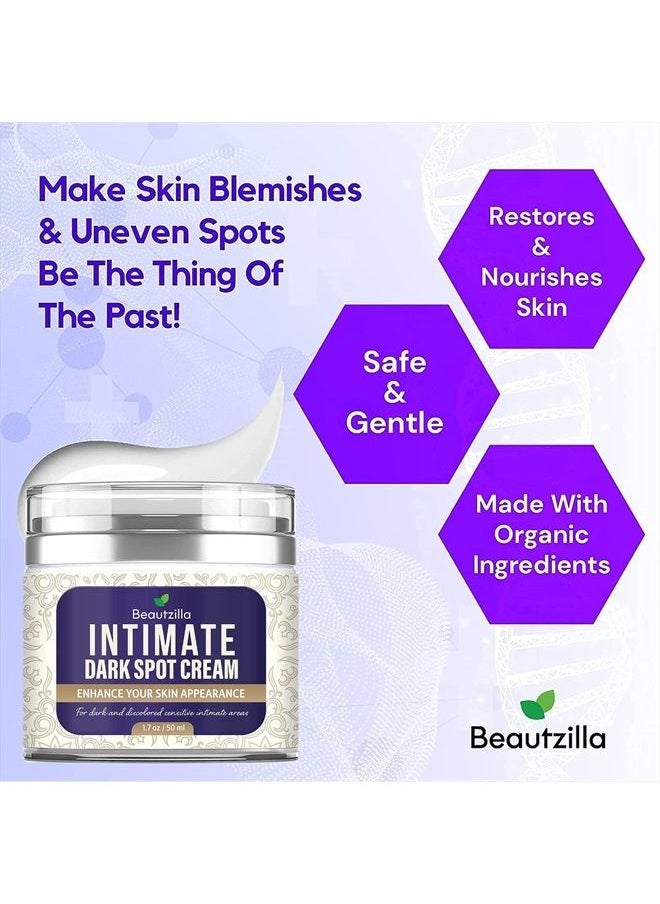 Beautzilla Moisturizing Intimate Area Dark Spot Corrector with Instant Results for Knees, Elbows, Underarms, and Thighs  - Image 2