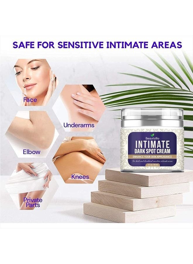 Beautzilla - Moisturizing Intimate Area Dark Spot Corrector with Instant Results for Knees, Elbows, Underarms, and Thighs - Image 1