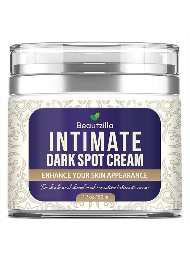 Beautzilla Moisturizing Intimate Area Dark Spot Corrector with Instant Results for Knees, Elbows, Underarms, and Thighs  - Image 1