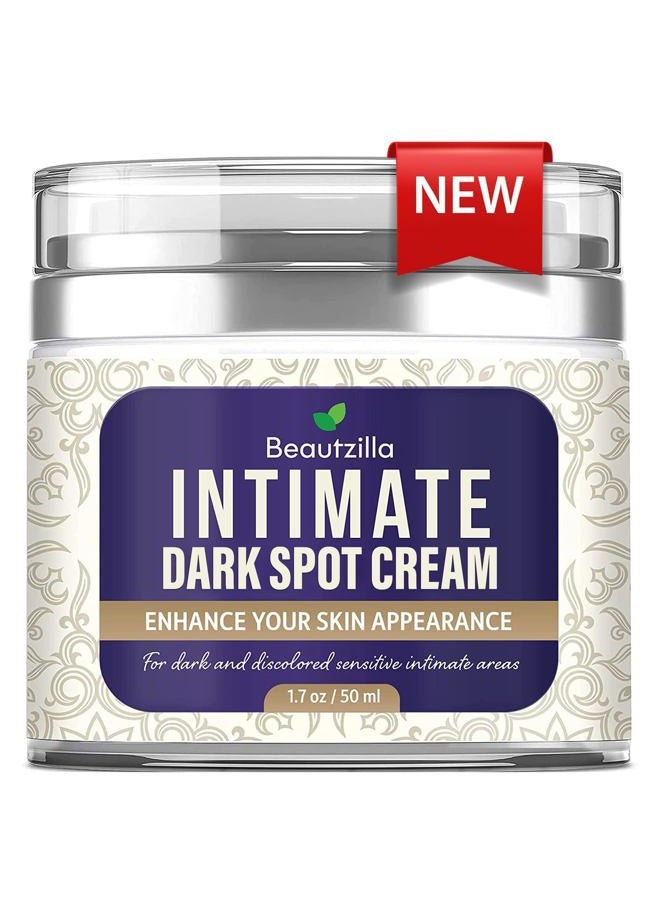 Beautzilla Moisturizing Intimate Area Dark Spot Corrector with Instant Results for Knees, Elbows, Underarms, and Thighs - Image 1