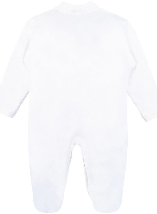 Lilax Baby Boy Jewels Crown Layette 4 Piece Gift Set 0-3 Months, Gray, 0-3 months - Image 4