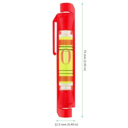 FUNSUEI 30 PCS String Line Level Tool, Hanging Line Level String, Bubble Measuring Tool Small Bubble Level for Bricklaying, Masonry Work, Picture Frame Hanging - Image 2