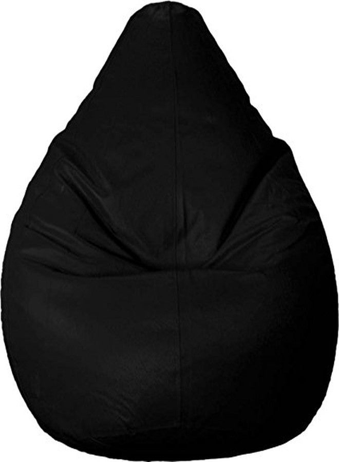 CADDYFULL XXXL Leatherette Bean Bag Without Beans (Black) - Image 1