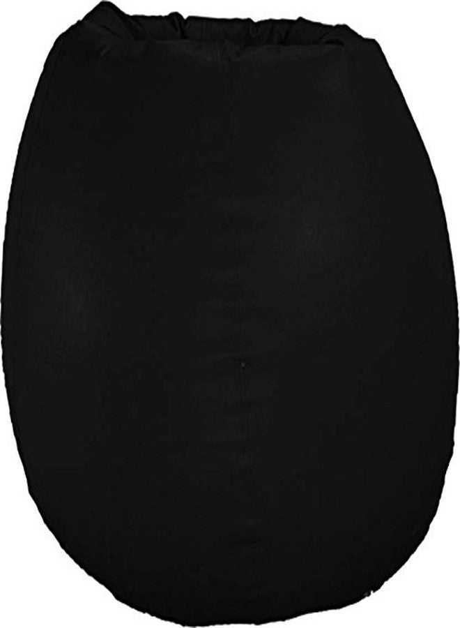 CADDYFULL XXXL Leatherette Bean Bag Without Beans (Black) - Image 3