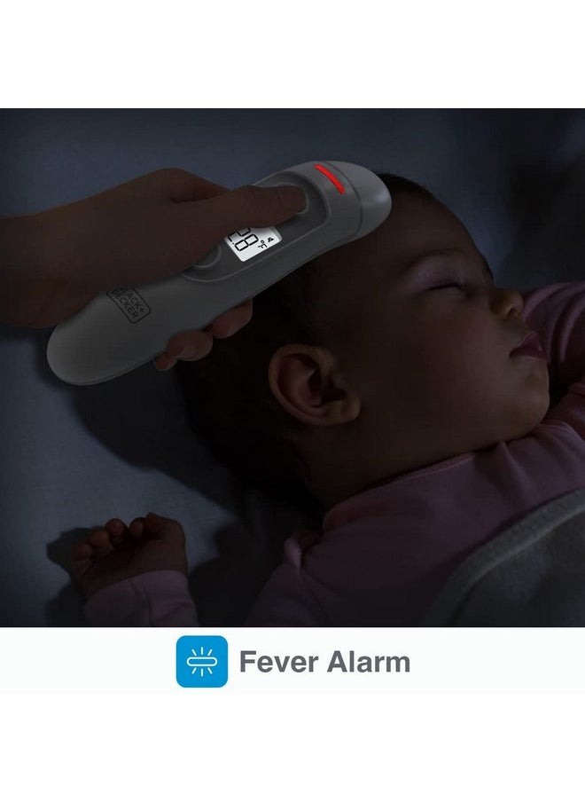 BLACK+DECKER - BLACK+DECKER 3-in-1 Infrared Thermometer for Kids and Adults with Fever Alarm, Forehead/Ear/Object Modes, Mute Function for Sleeping Babies, Fast Response Time and Auto Shutdown (BDXTMB100), White - Image 1