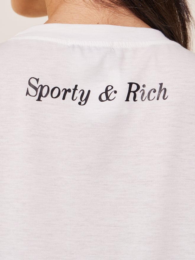 Take Two Slogan Print Round Neck T-Shirt - Image 4