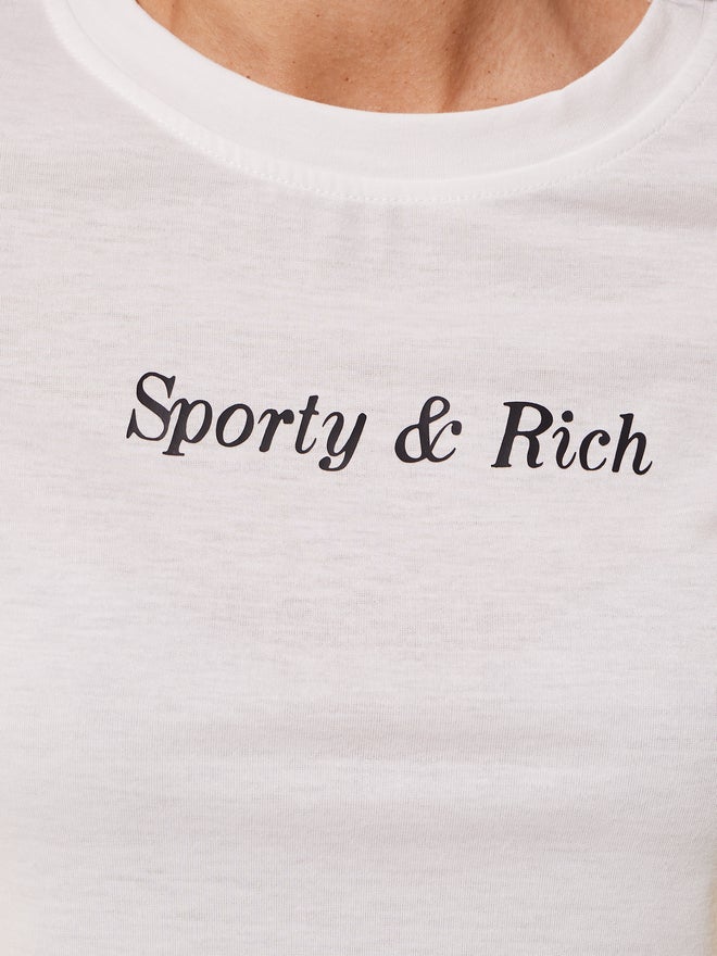 Take Two Slogan Print Round Neck T-Shirt - Image 3