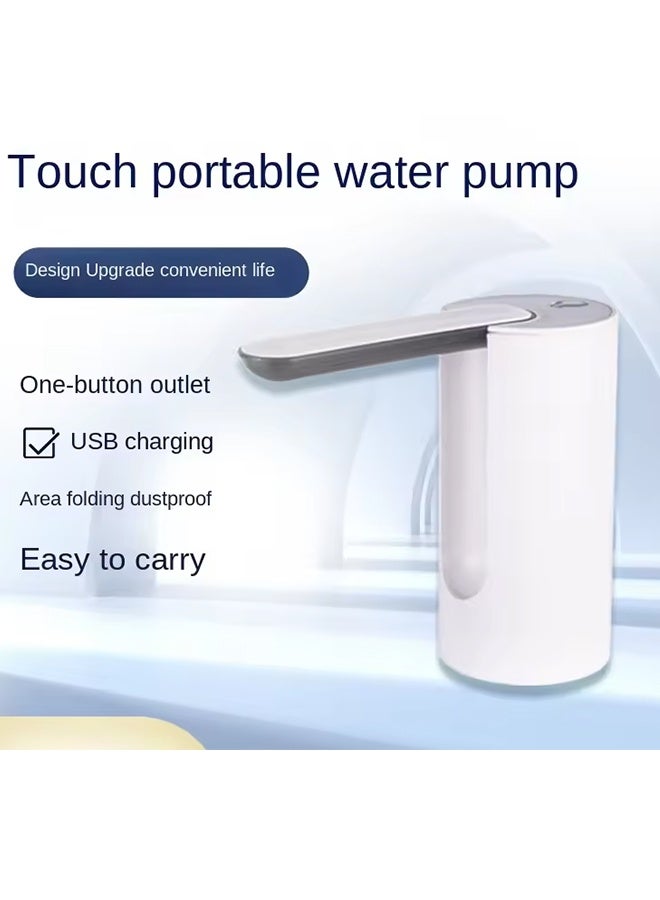 Automatic Water Dispenser USB Chargeable Portable Electric Water Bottle Pump Folding Smart Quantitative Bucket Bottle Dispenser - Image 3