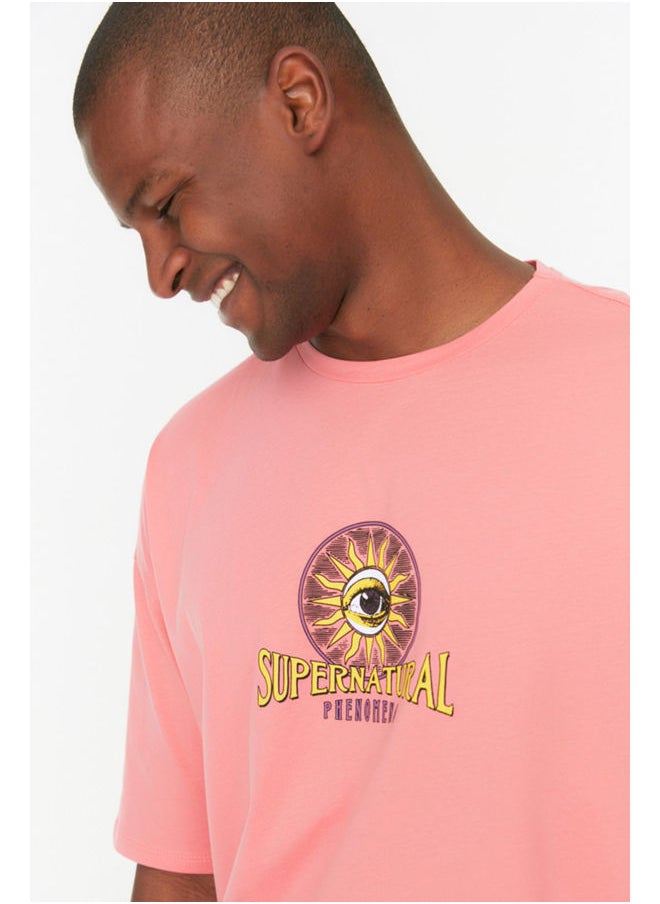 trendyol - Man T-Shirt Rose - Image 1