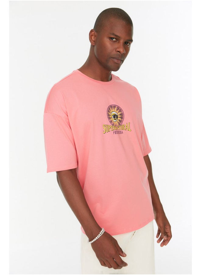 trendyol - Man T-Shirt Rose - Image 1