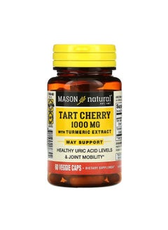 Mason Natural Tart Cherry with Turmeric Extract 1000 mg 60 Veggie Caps  - Image 1