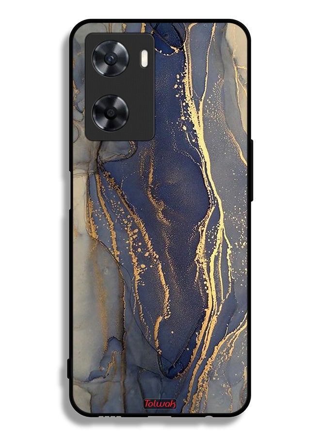 Tolwak Oppo A57s Protective Case Cover Gliter Marble Pattern - Image 2