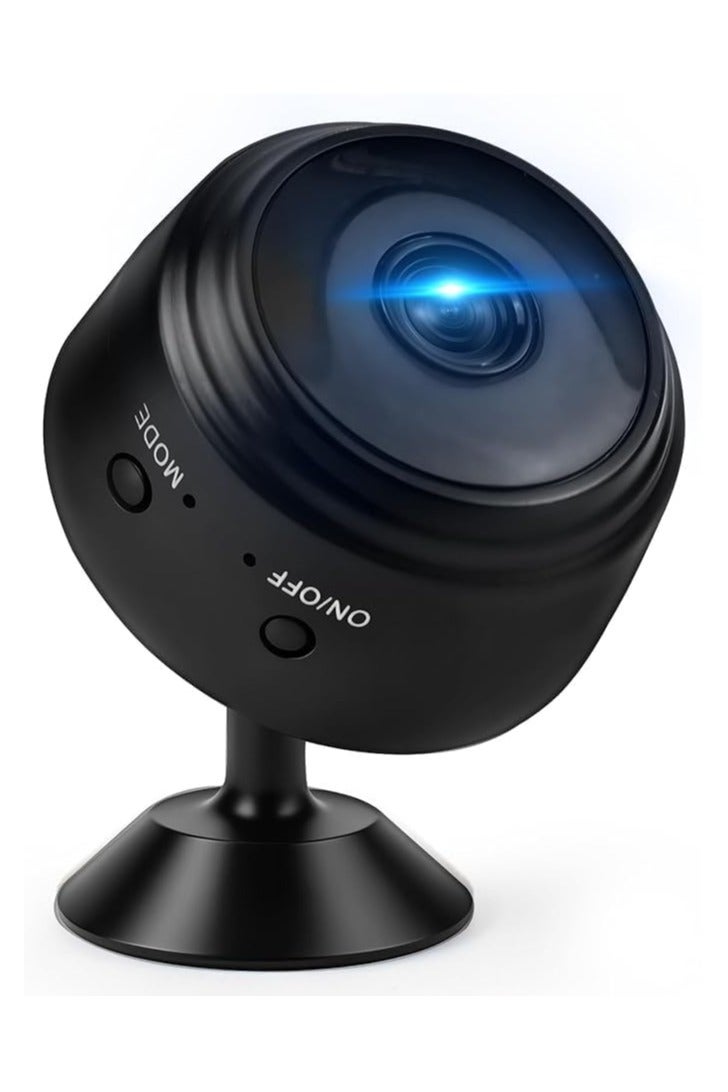 1080P HD Portable Security Camera with Night Vision and Motion Detection – Built-in Battery for Indoor and Outdoor Use, Ideal for Home and Office Monitoring - Image 1