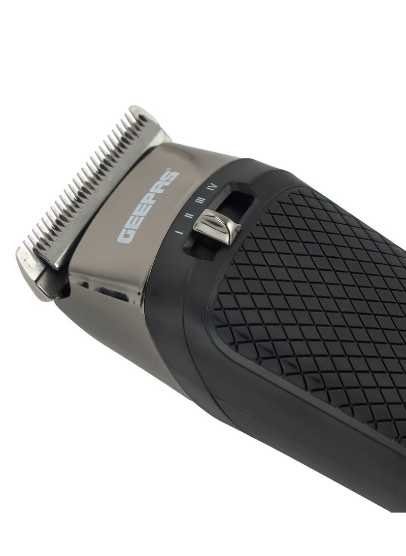 GEEPAS - Digital Hair Clipper with High Capacity Battery| High Performance with Titanium Coating for Efficient Operation| Digital Display | GTR56032 - Image 1