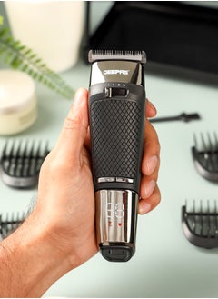 GEEPAS Digital Hair Clipper with High Capacity Battery| High Performance with Titanium Coating for Efficient Operation| Digital Display | GTR56032  - Image 3