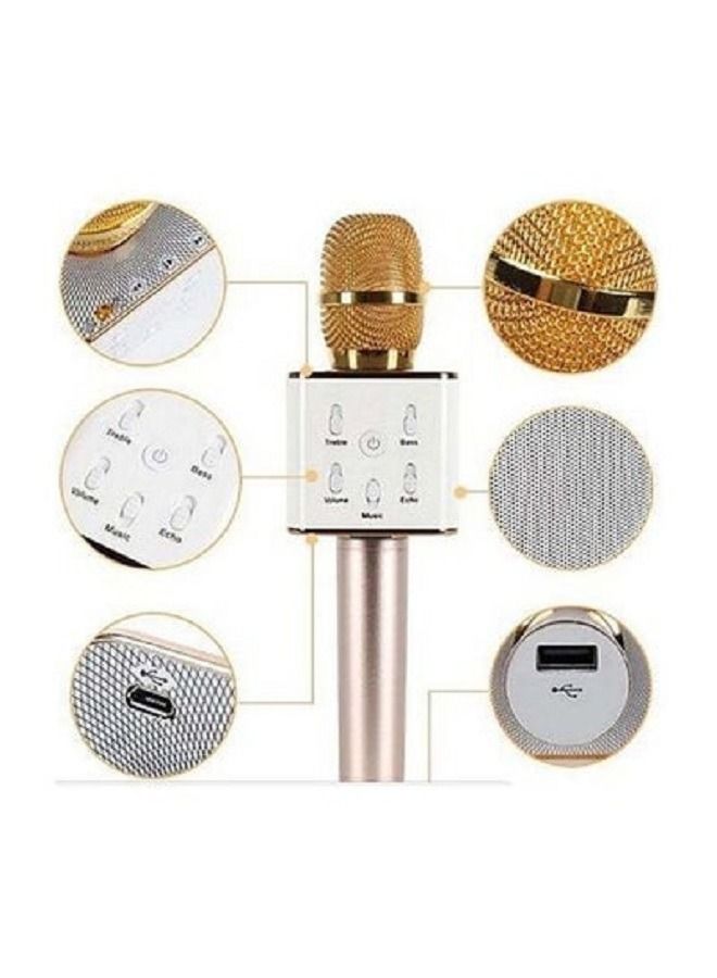 ميكروفون كاريوكي بتقنية بلوتوث مزود بمقبض دقيق يوفر تحكماً سهلاً - Image 3