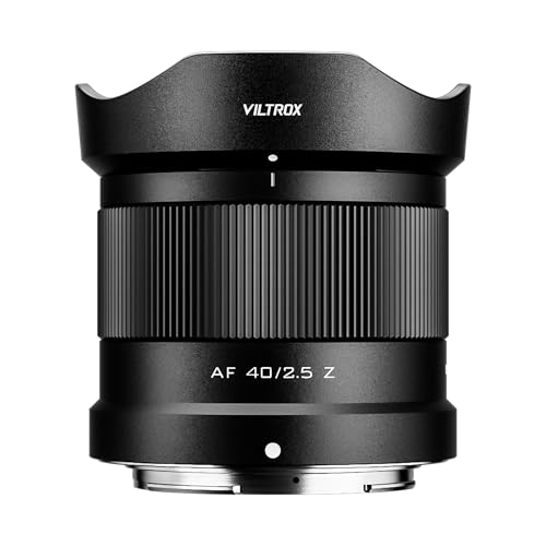 VILTROX عدسة VILTROX 40mm f/2.5 Z واسعة الزاوية للكاميرات ذات الإطار الكامل مع تركيز تلقائي متوافق مع كاميرات نيكون Z Mount Z5 Z50 Z6 Z6II Z7 Z7II ZFC Z30 Z9 Z8 Z6III ZF - Image 1