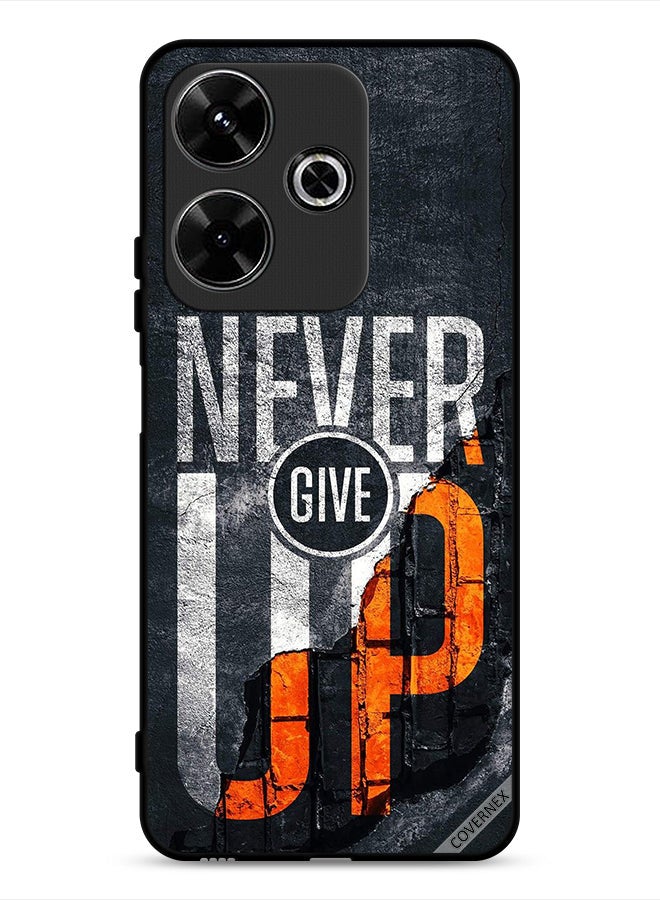 Covernex Xiaomi Redmi 13 4G Protective Case Cover Never Give Up - Image 1