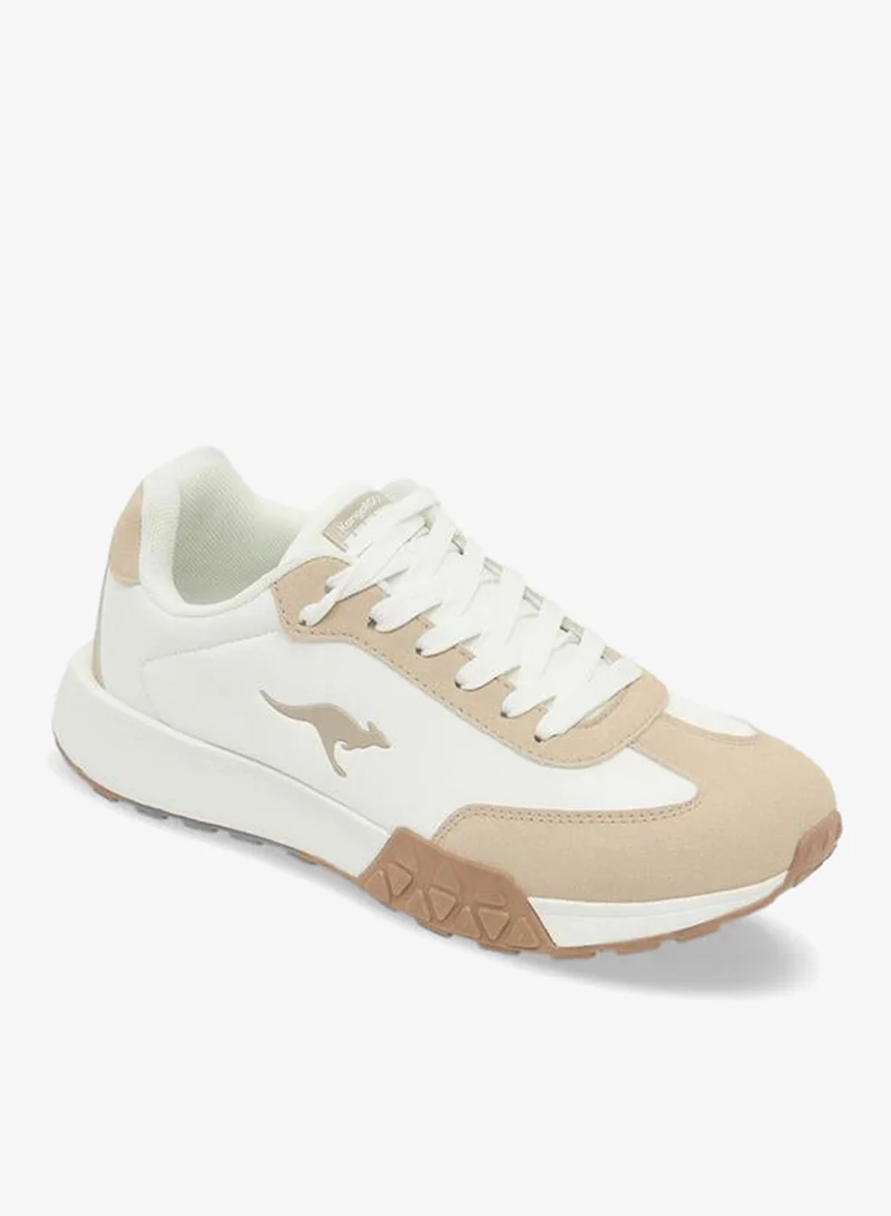 كانغاروس Women Colourblock Lace-Up Sports Shoes